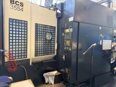 Production line with 3 machining centers horiz. MAKINO A 88 / A77 / A77